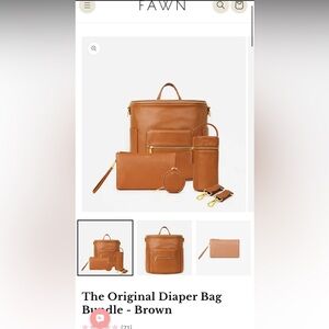 Fawn The Original Diaper Bag Bundle